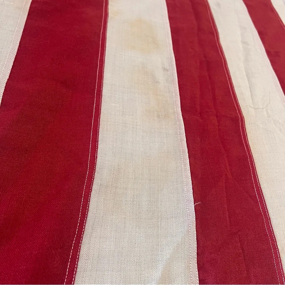VTG XL 48 Stars American Flag Hand Stitched Stars Cotton 113.5x53.5” - Picture 10 of 16